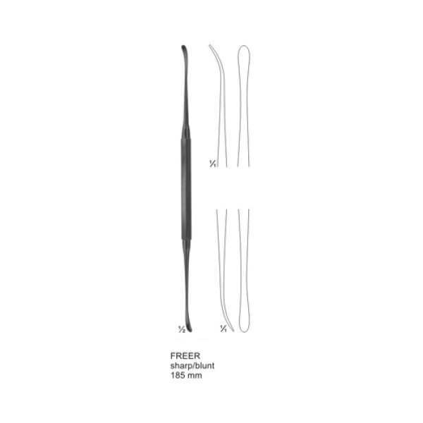 FREER-YASARGIL sharp/sharp 185 mm