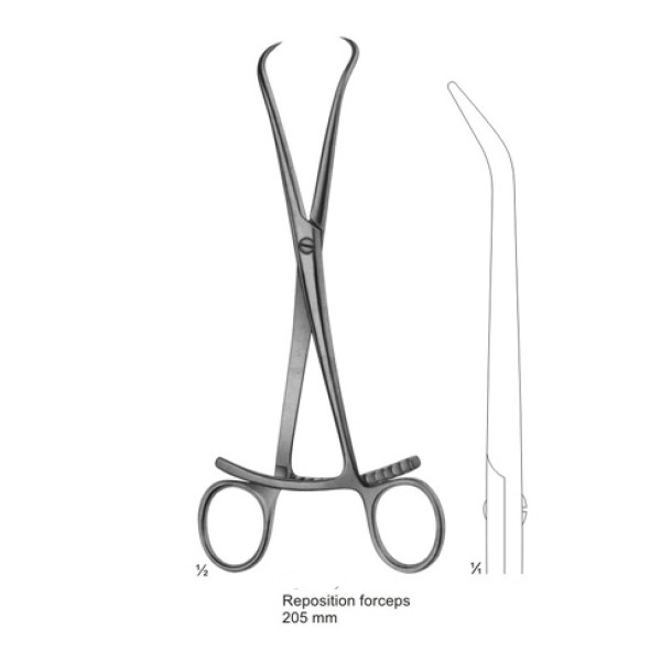 Reposition forceps 205 mm