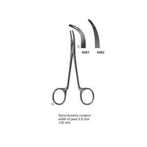 Synovectomy rongeur width of jaws 2.0 mm 130 mm