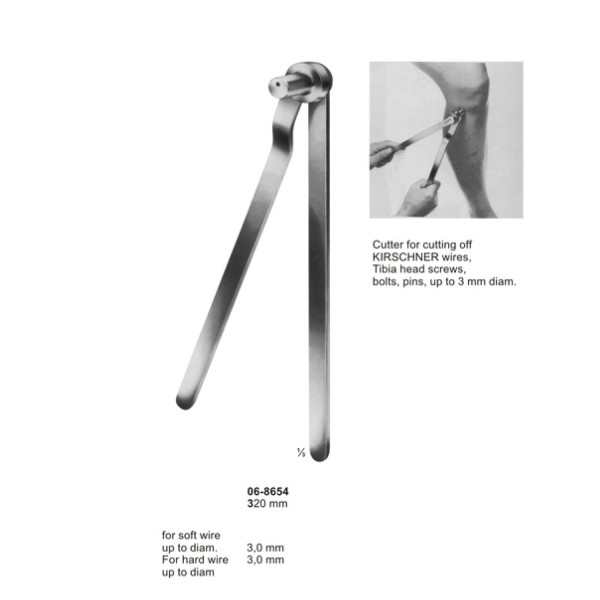for soft wire up to diam. 3,0 mm For hard wire 3,0 mm up to diam
